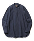 MR.OLIVE / FRENCH LINEN CLOTH / BAND COLLAR L/S SHIRT ミスターオリーブ/フレンチリネンクロス/バンドカラー ロングスリーブシャツ